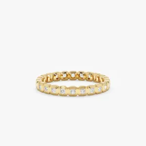 Diamond Octagon Eternity Ring, Nerissa SARAHELISE