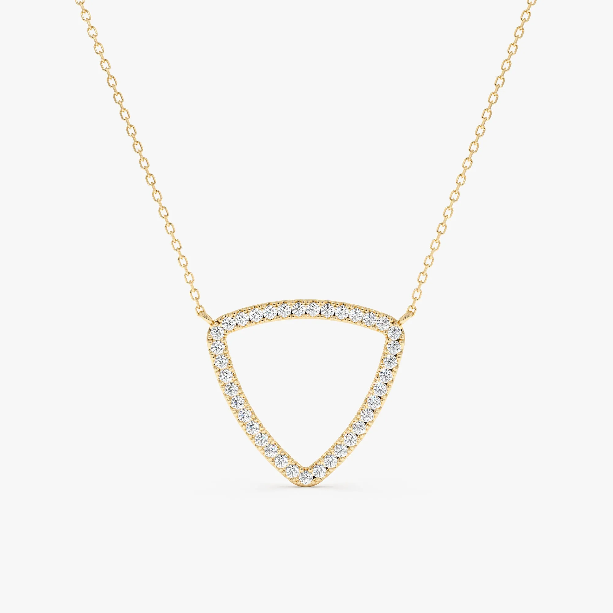 Diamond Triangle Necklace, Tara SARAHELISE