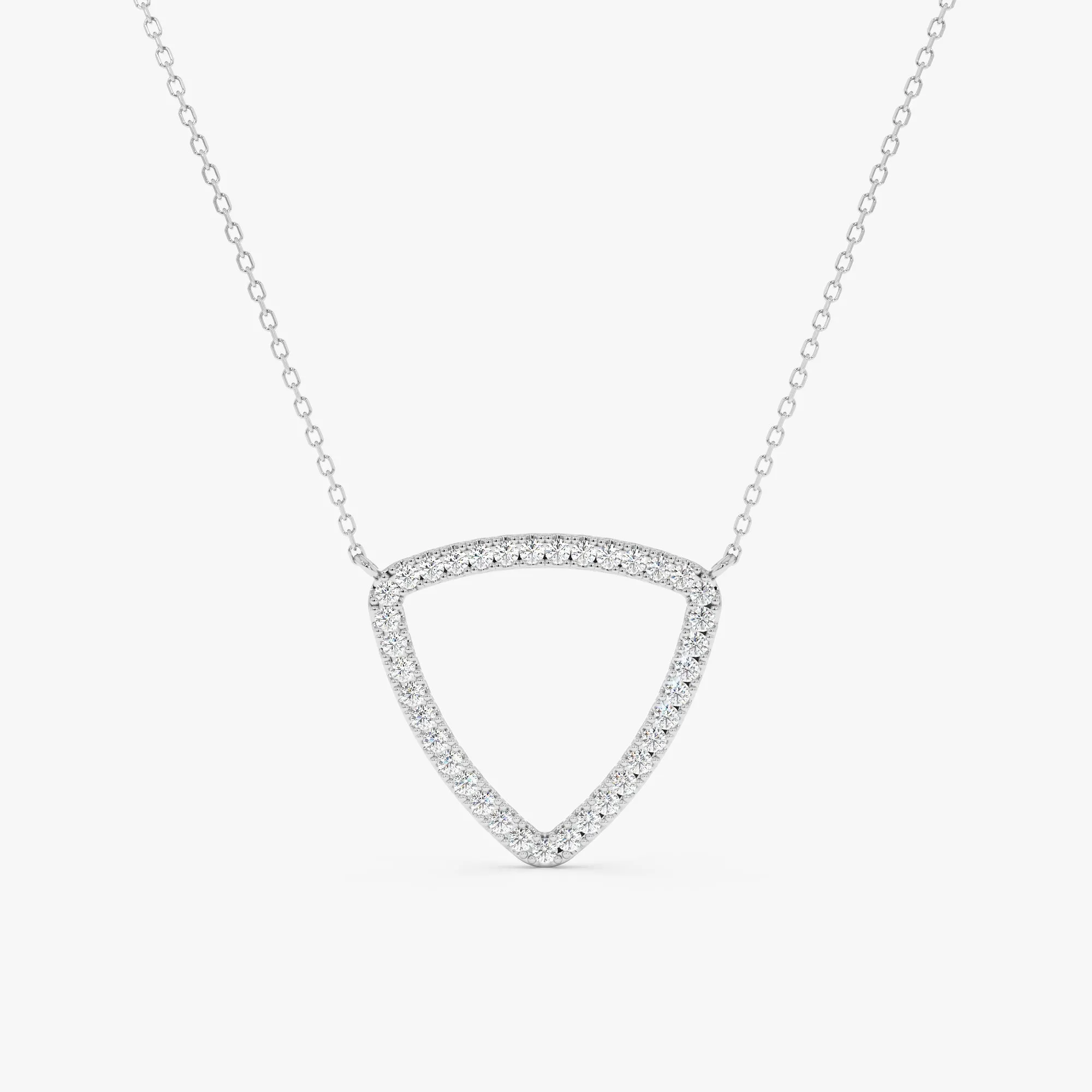 Diamond Triangle Necklace, Tara SARAHELISE