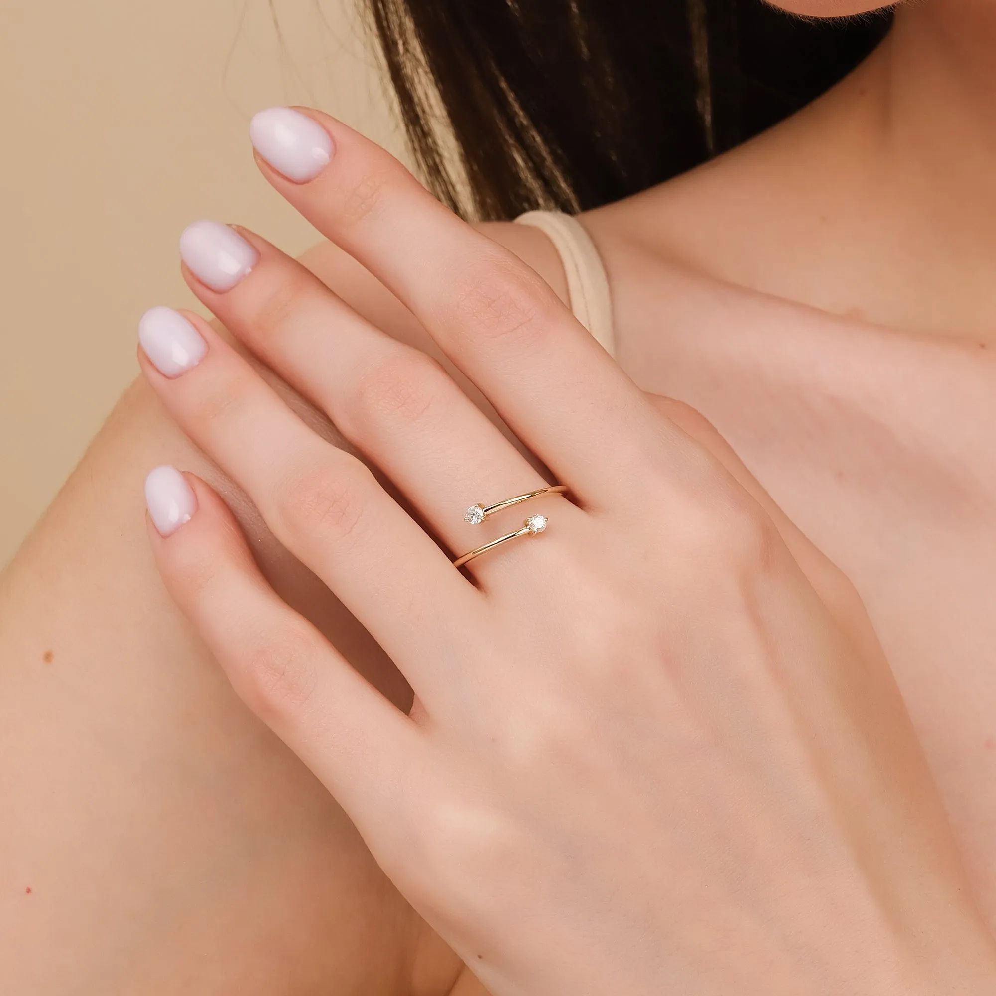 Diamond Wrap Around Ring, Amirah SARAHELISE