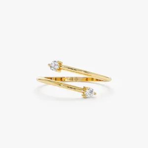 Diamond Wrap Around Ring, Amirah SARAHELISE