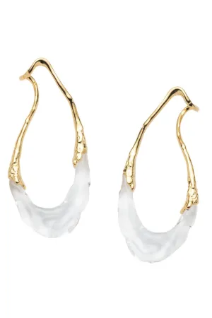 Dream Rain Wrap Around Link Earring