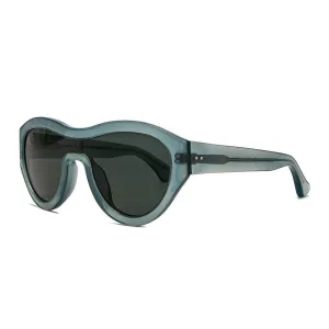 Dries Van Noten x Linda Farrow Blue Sunglasses DVN49C7SUN
