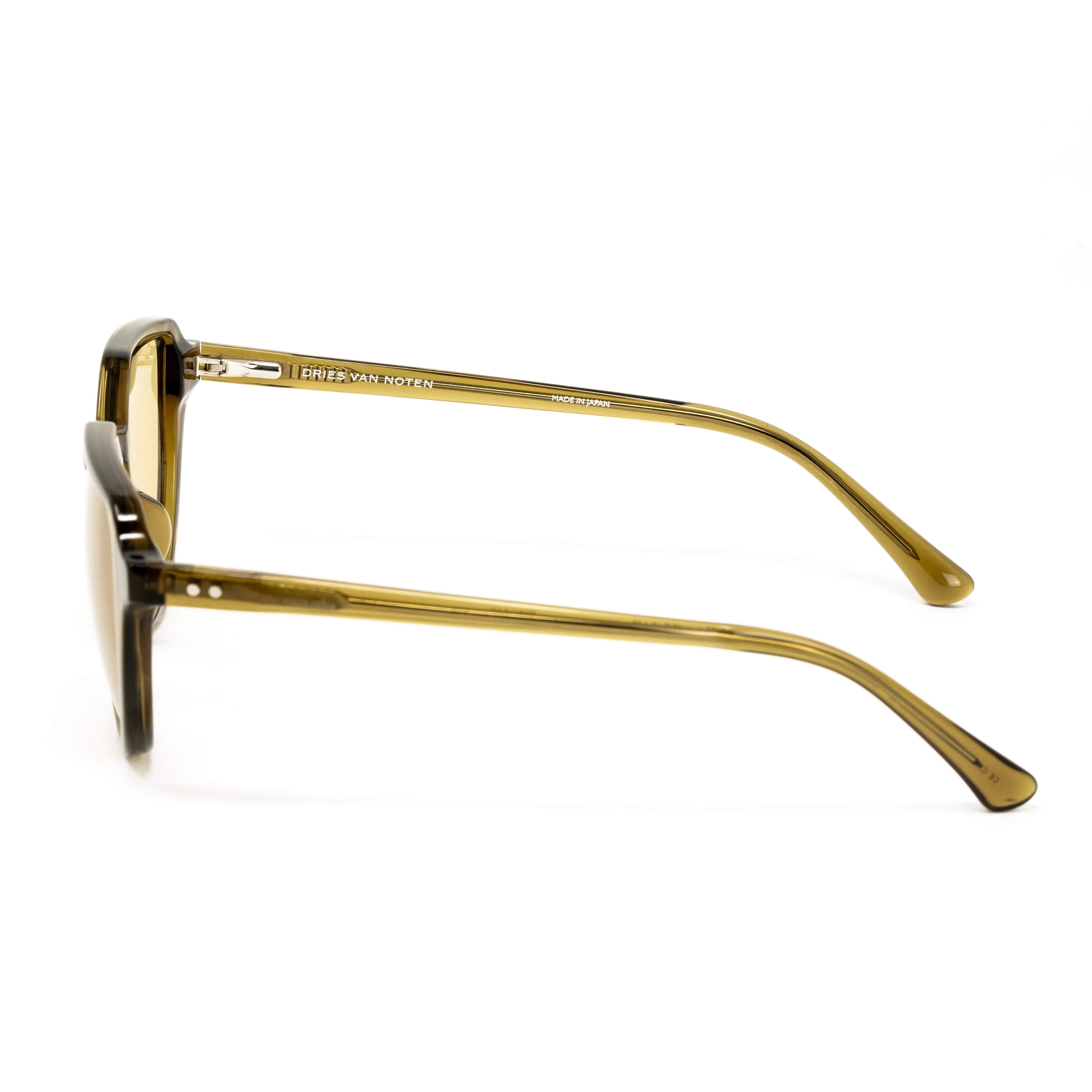 Dries Van Noten x Linda Farrow Brown Sunglasses DVN184C3SUN