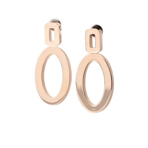 Elizabeth Circle Drop Earrings