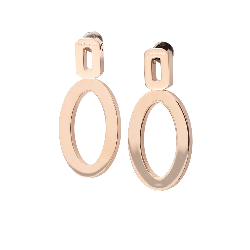 Elizabeth Circle Drop Earrings
