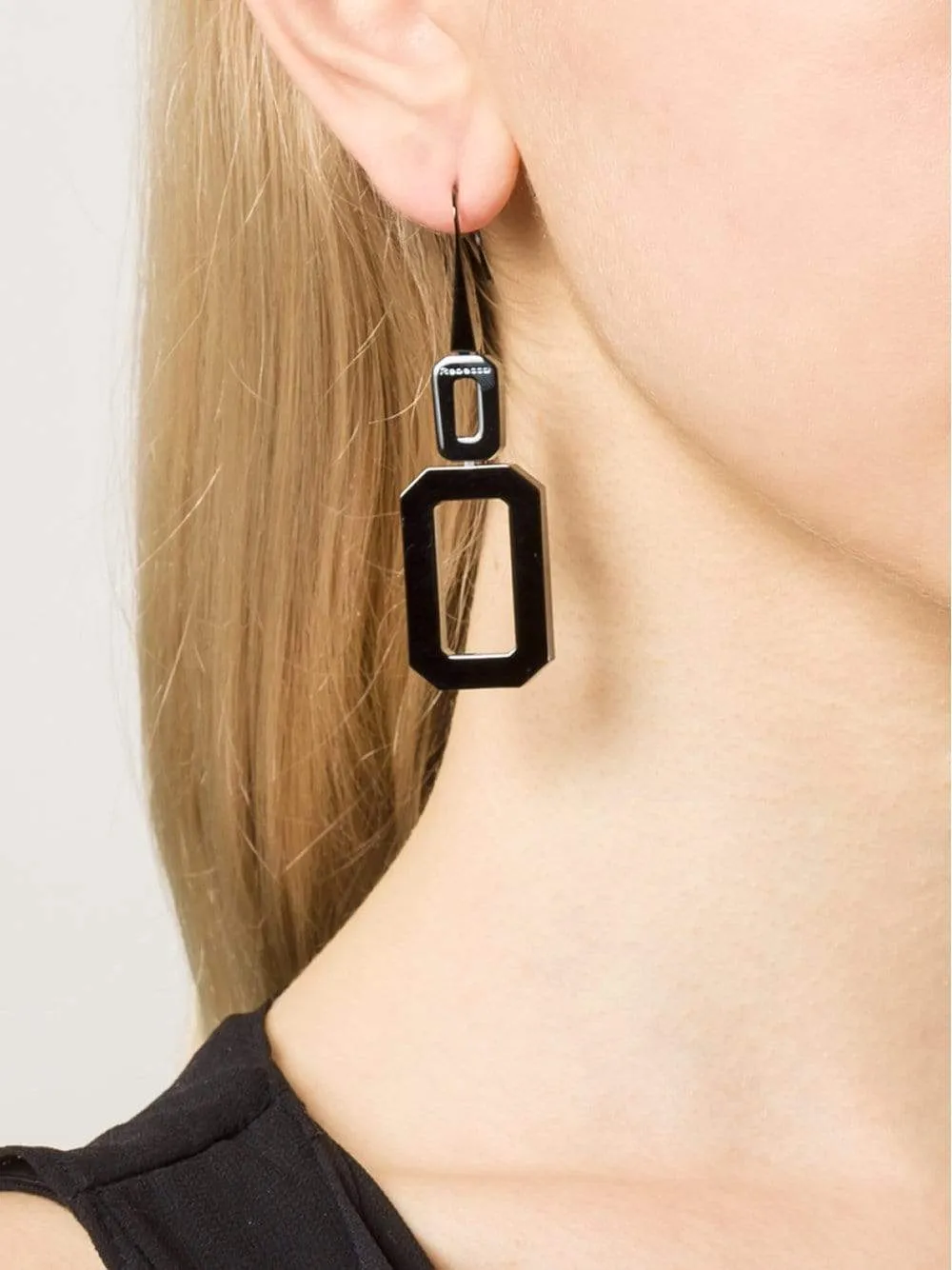 Elizabeth Square Drop Earrings