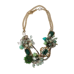 Emerald Wreath Necklace