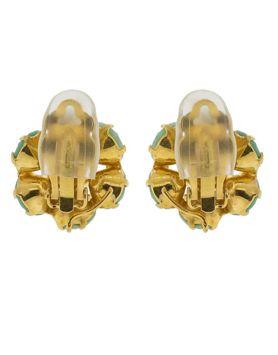 Faceted Quartz Earrings
