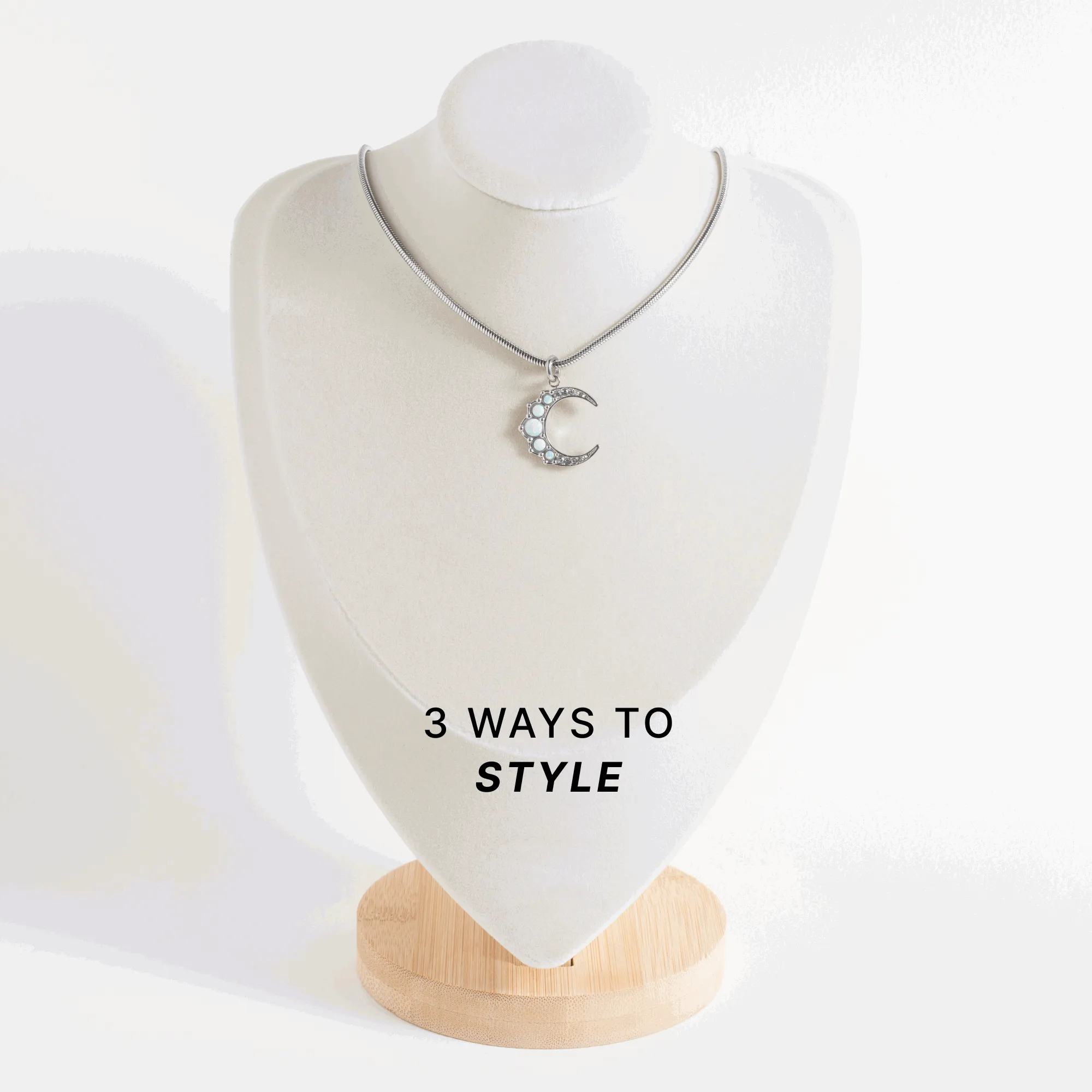 Faceted Rolo Charm & Layering Necklace