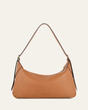 FLORENCE SHOULDER BAG TRUE TAN LEATHER Jo Mercer