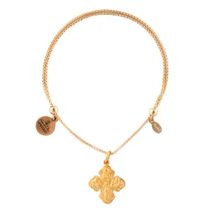 Four Way Cross Expandable Chain Bracelet