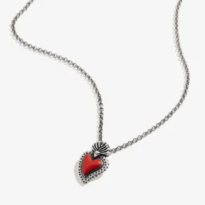 Frida Kahlo Sacred Heart Necklace