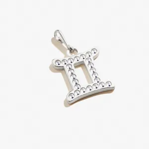 Gemini Zodiac Pav Crystal Charm