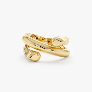 Gold Coil Ring, Keily SARAHELISE