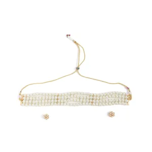Gold-plated Pearl Jewellery Set