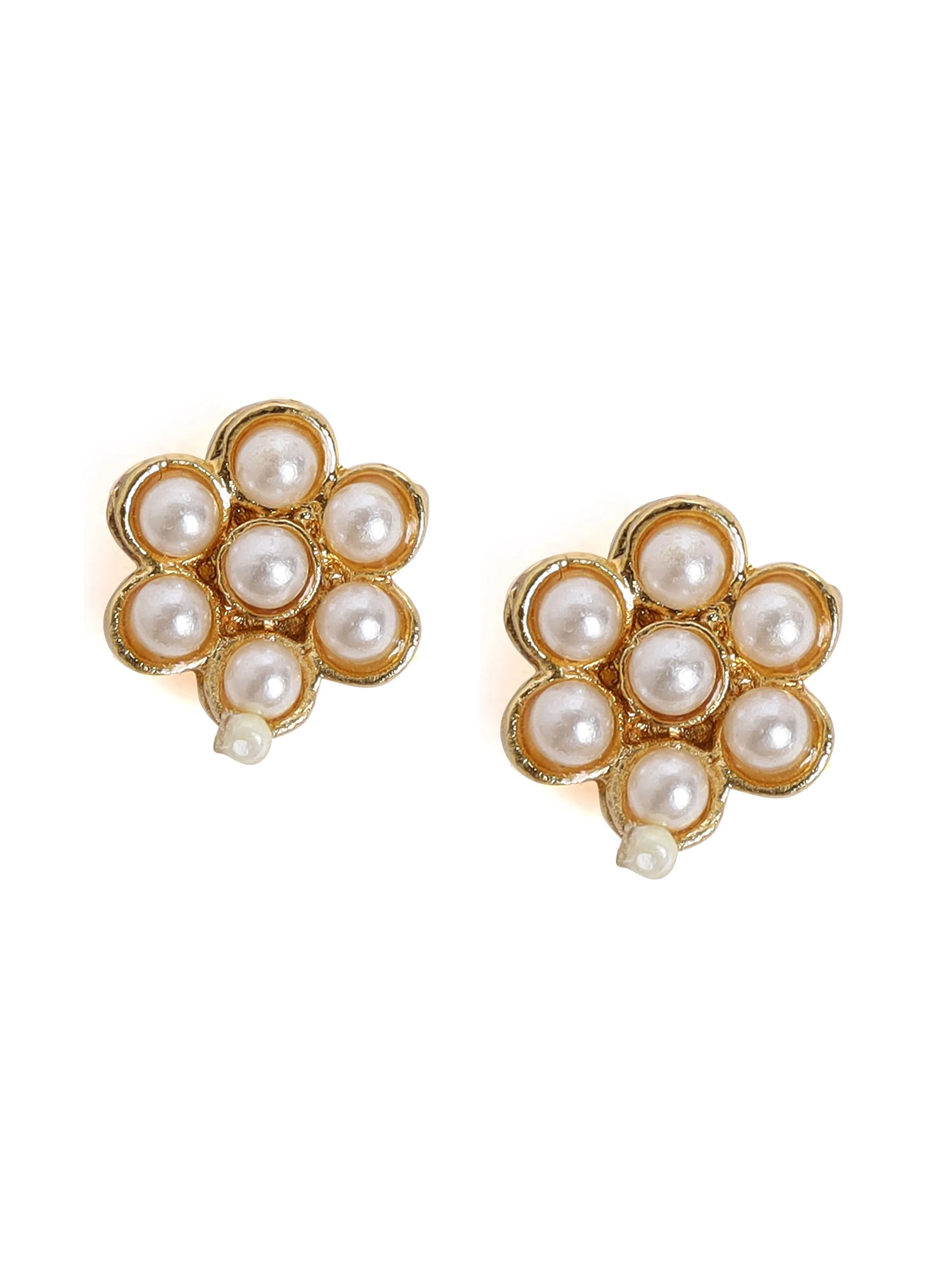 Gold-plated Pearl Jewellery Set