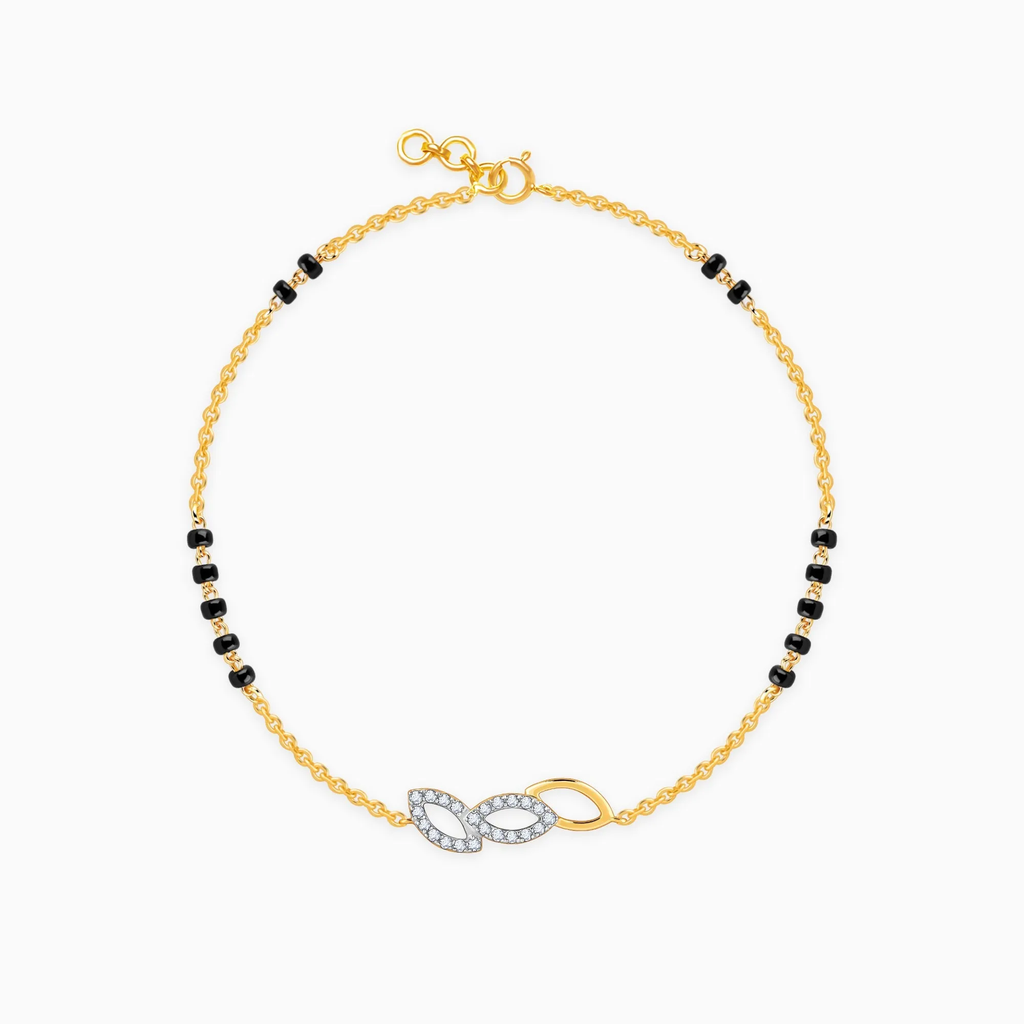 Gold Sneha Mangalsutra Diamond Bracelet Giva
