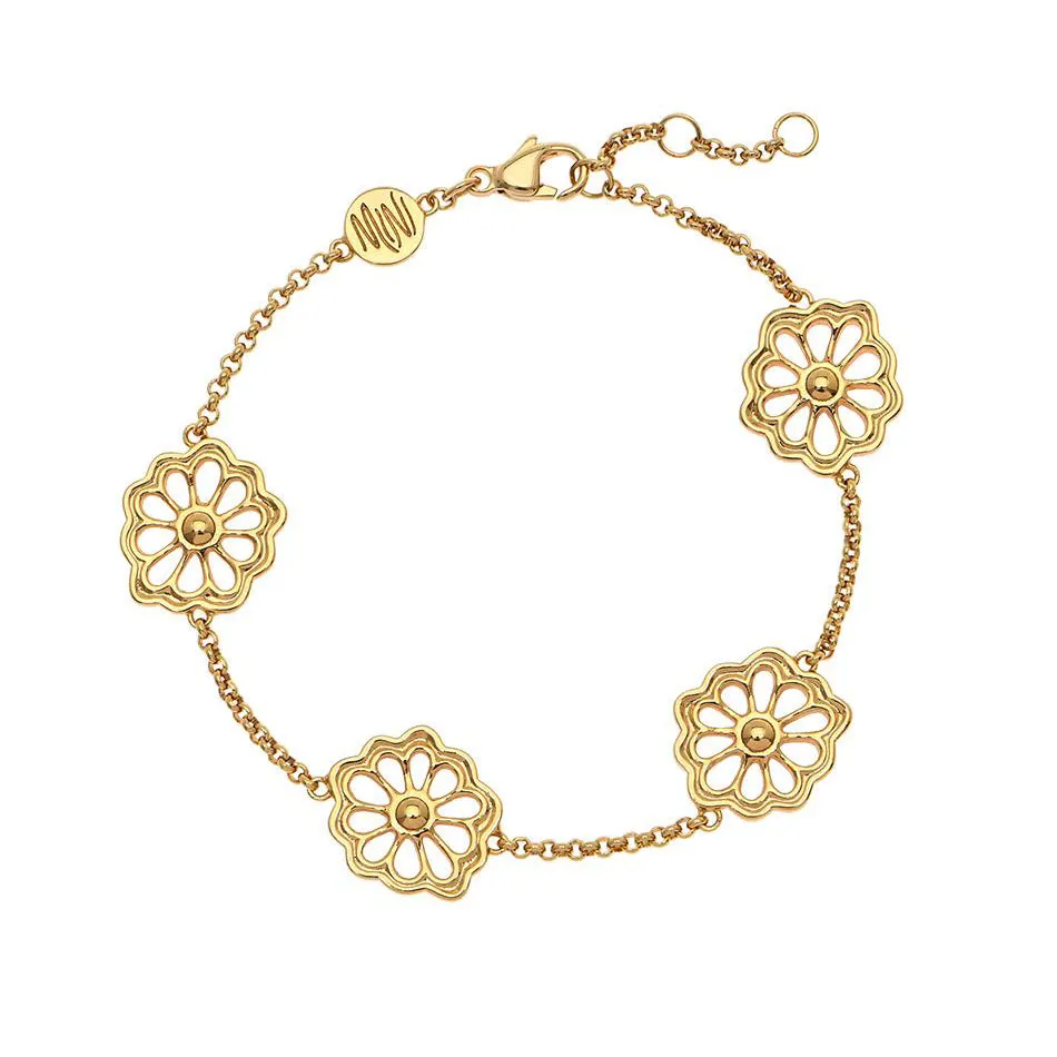 Goldbug Collection By the Bunch Okra Bracelet