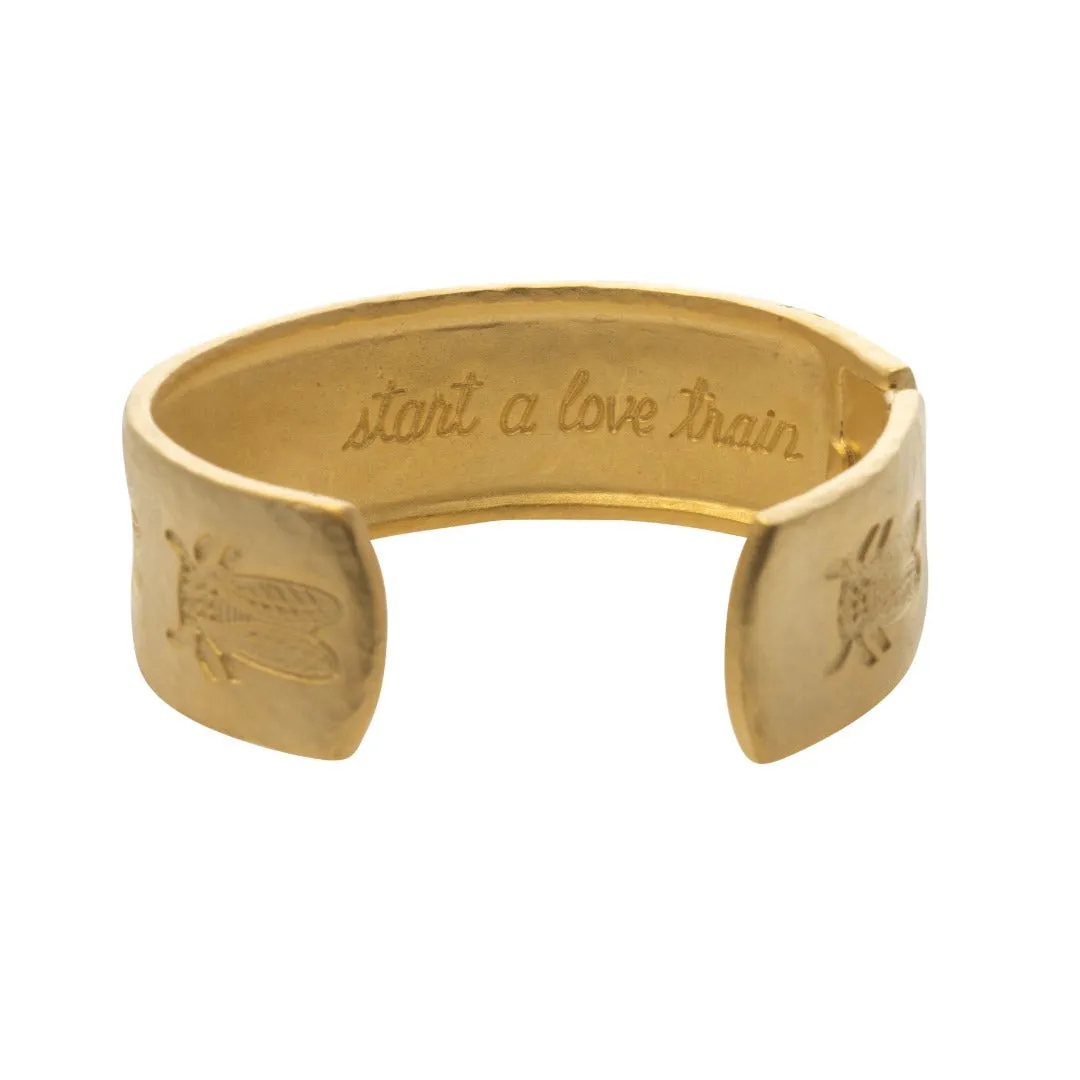 Goldbug Collection Love Train Cuff
