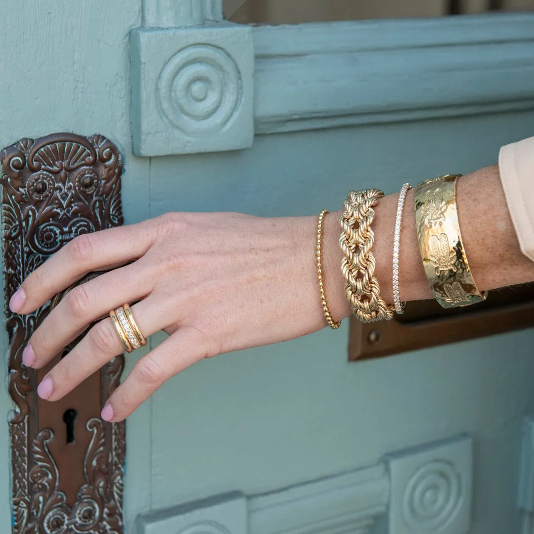 Goldbug Collection Love Train Cuff