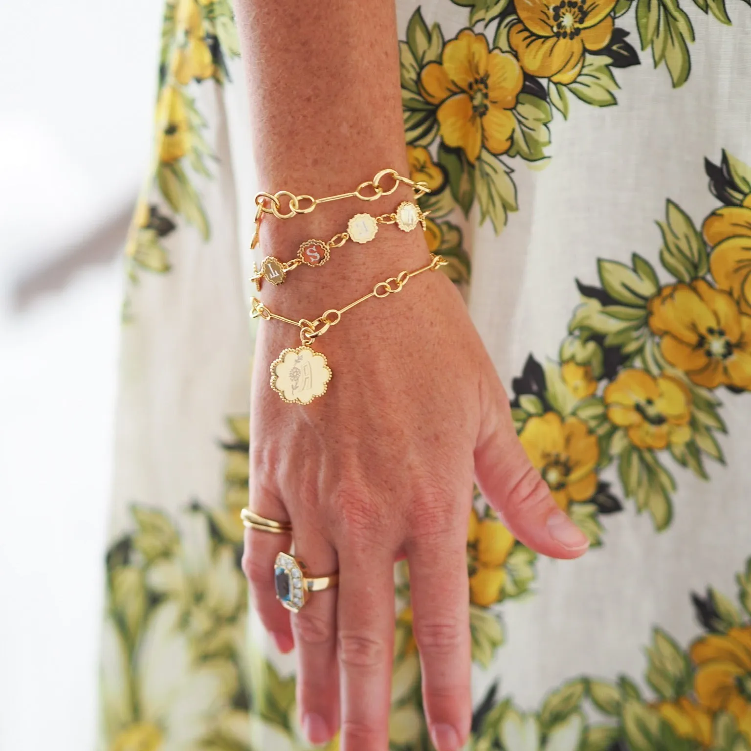 Goldbug Collection Wishbone Bracelet