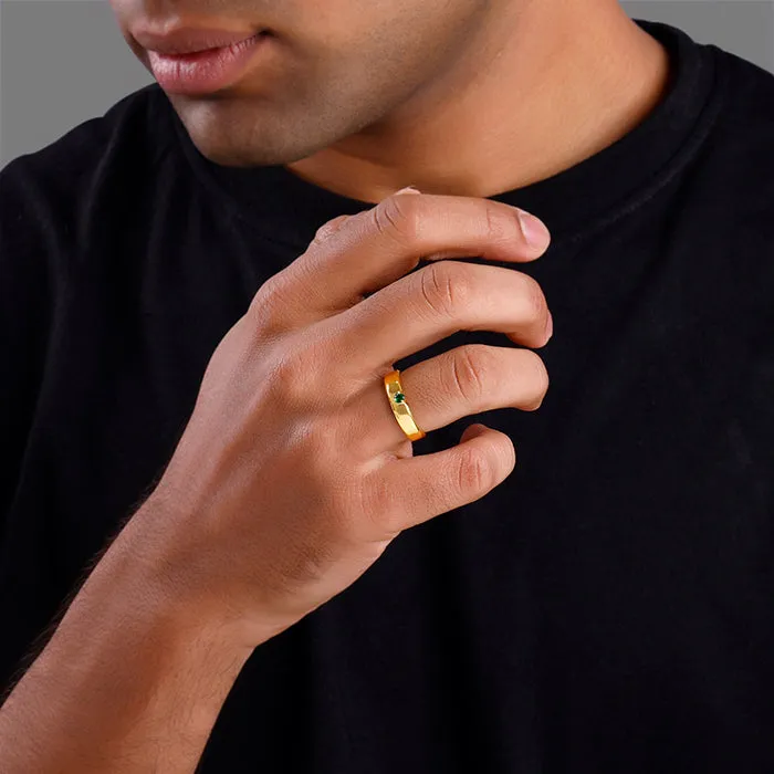 Golden Sata Ring For Him Giva