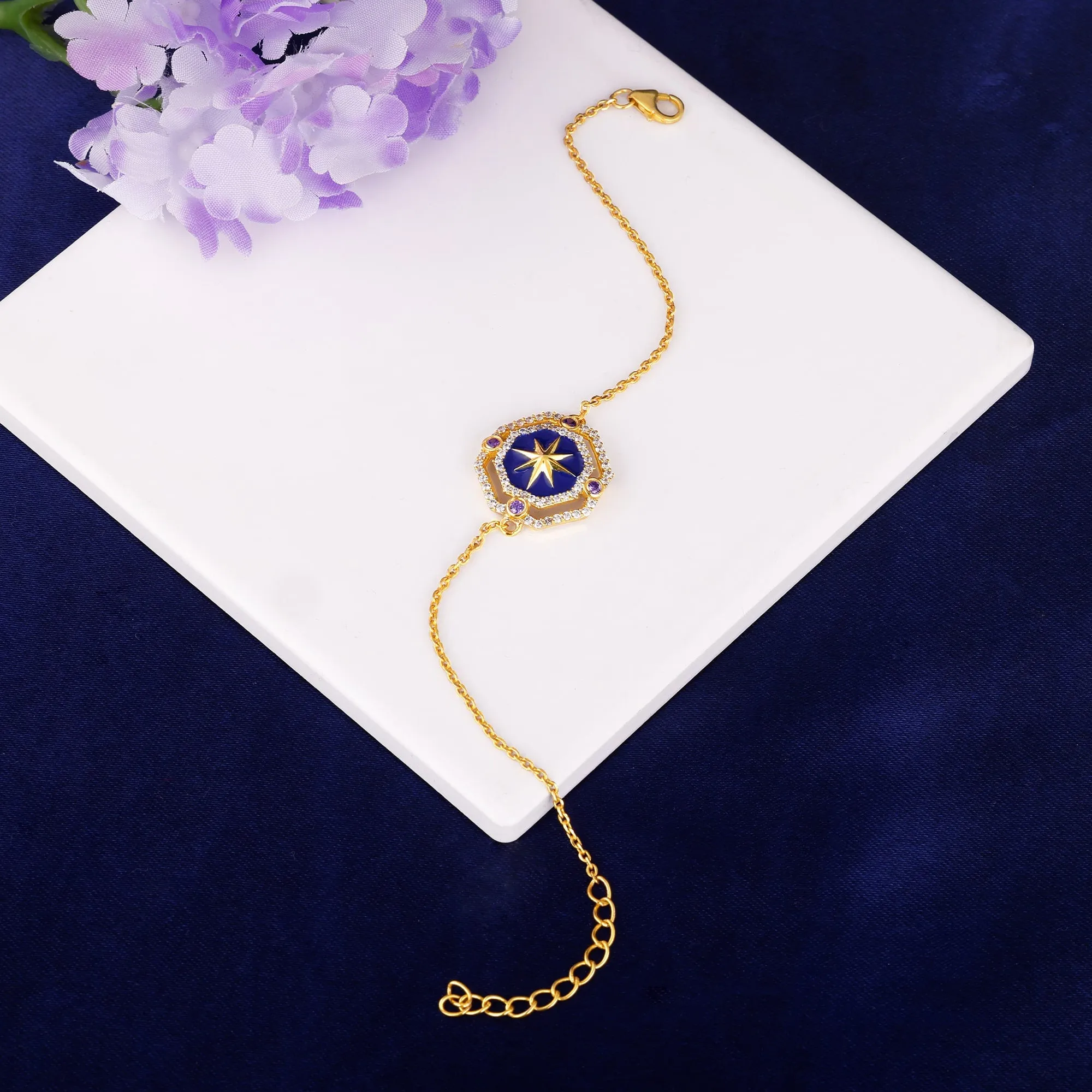 Golden St. Peter's Basilica Sky of Love Bracelet Giva