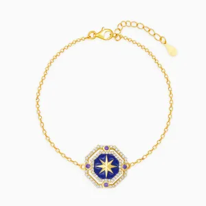 Golden St. Peter's Basilica Sky of Love Bracelet Giva