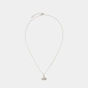 Grace Small Pendant Necklace - Vivienne Westwood - Brass - Silver