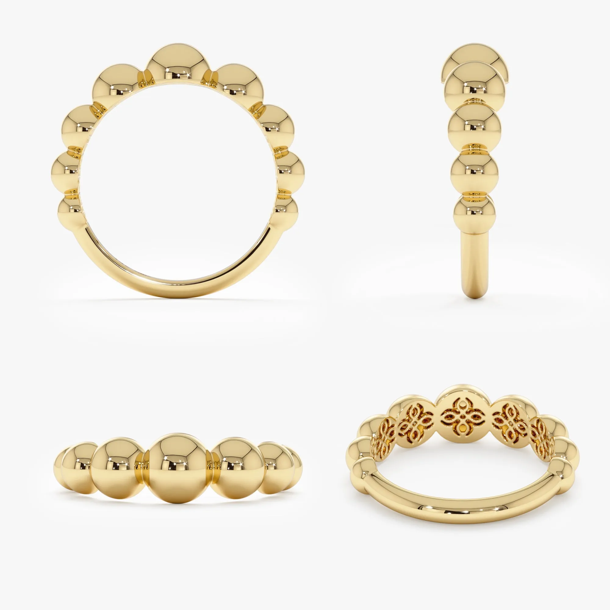 Graduated Bead Ring, Melody SARAHELISE