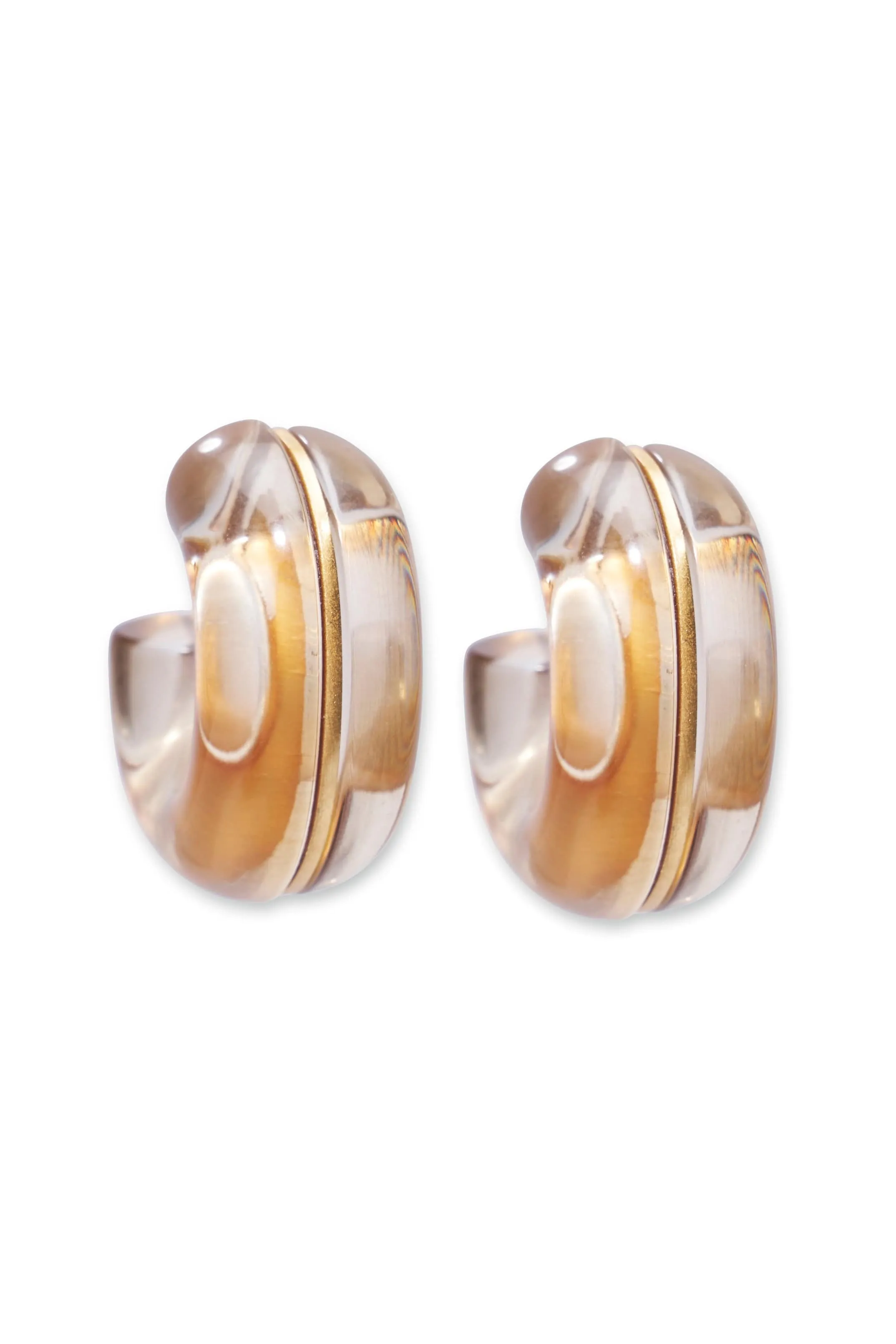 Halo Hoops In Champagne