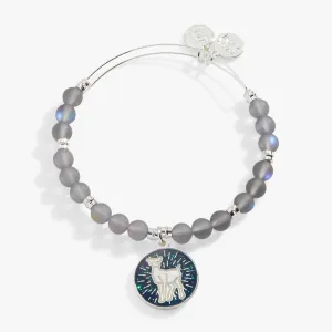 Harry Potter Doe Patronus Beaded Charm Bangle
