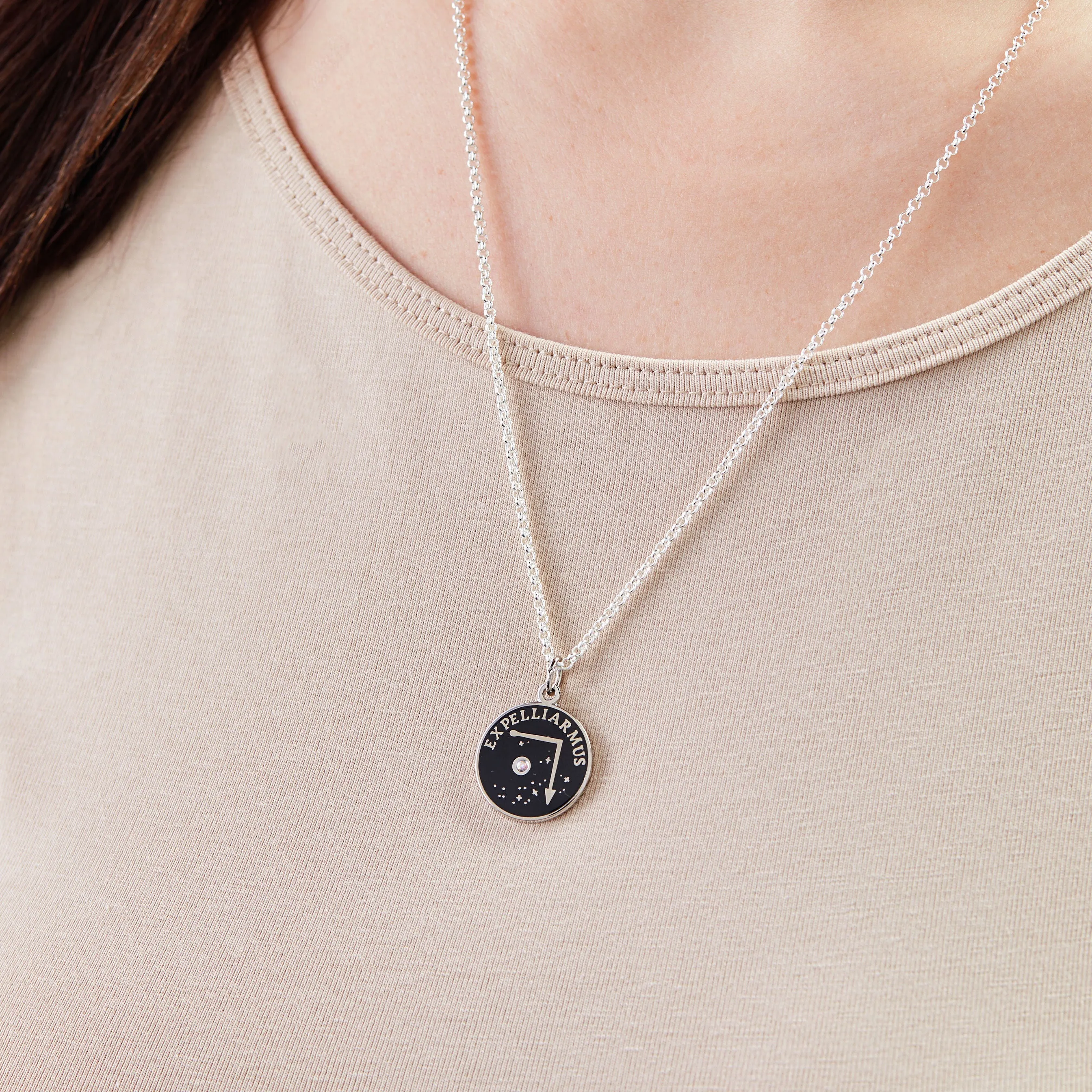Harry Potter 'Expelliarmus' Necklace, Adjustable