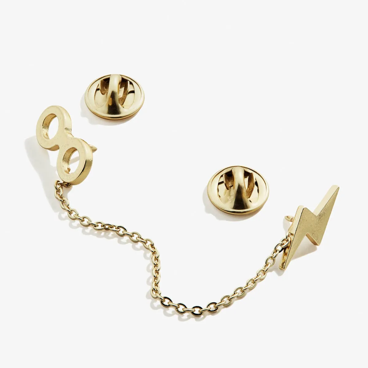 Harry Potter Glasses   Lightning Bolt Pin
