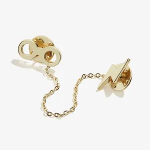 Harry Potter Glasses   Lightning Bolt Pin