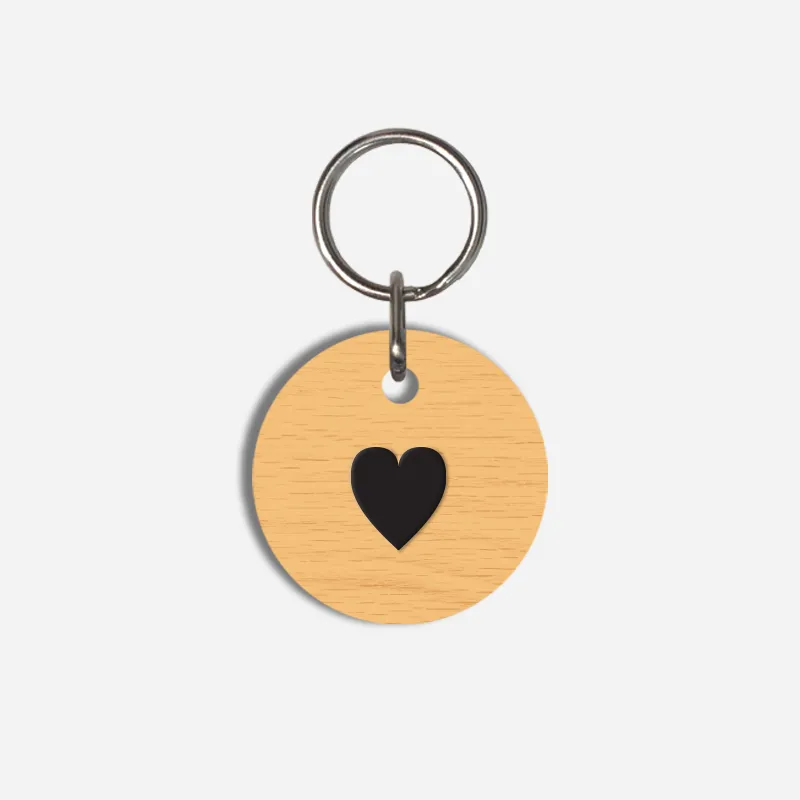 HEART Small Pet Tag