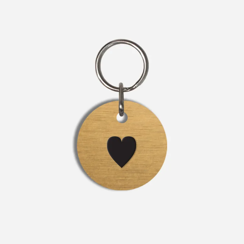 HEART Small Pet Tag