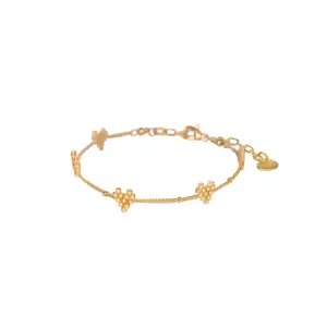 Heartsy Chain Bracelet ~ Gold