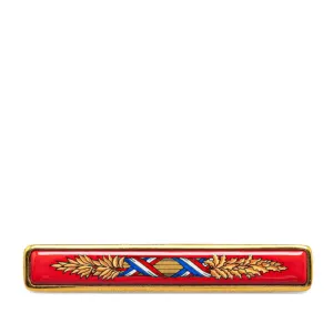 Hermes gold Color gold Plating Brooch (Pre-Owned)