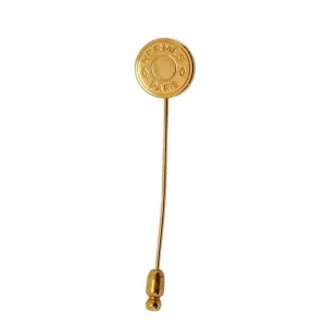 Hermes  Plating Pin Brooch (Pre-Owned)