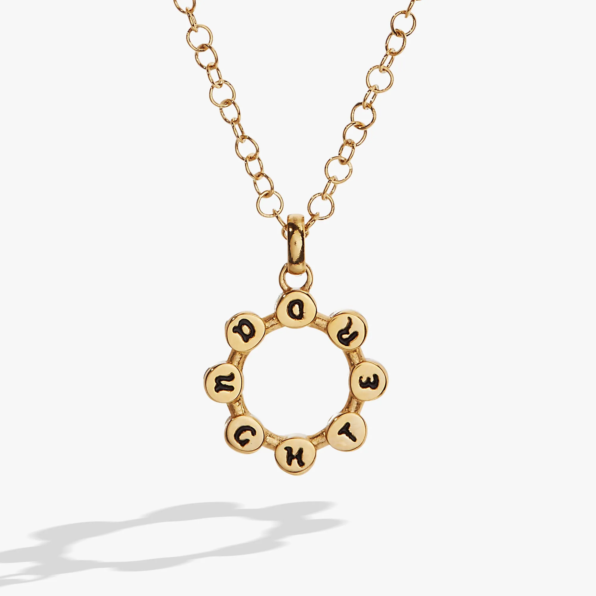 Hidden Message 'Daughter' Crystal Necklace