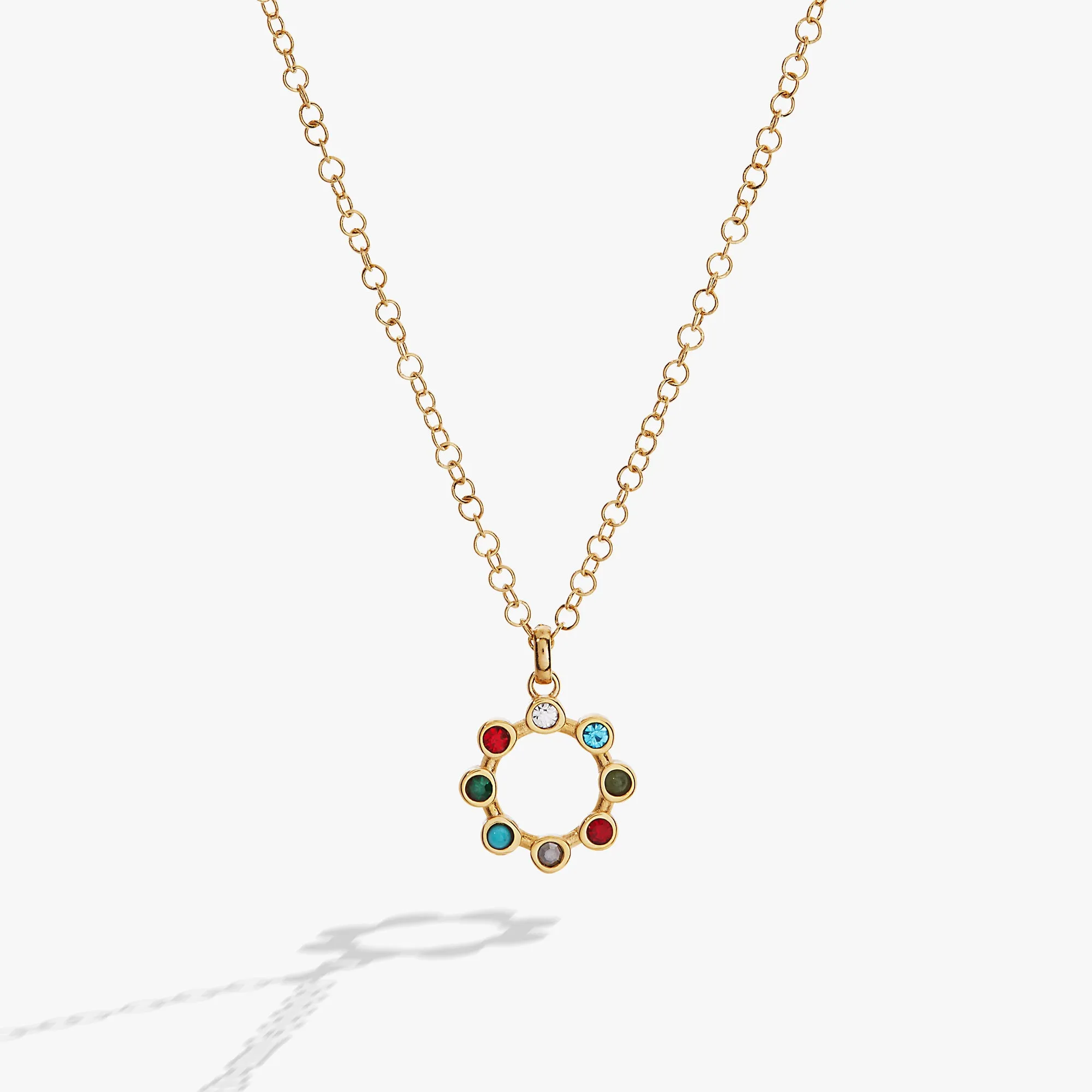Hidden Message 'Daughter' Crystal Necklace