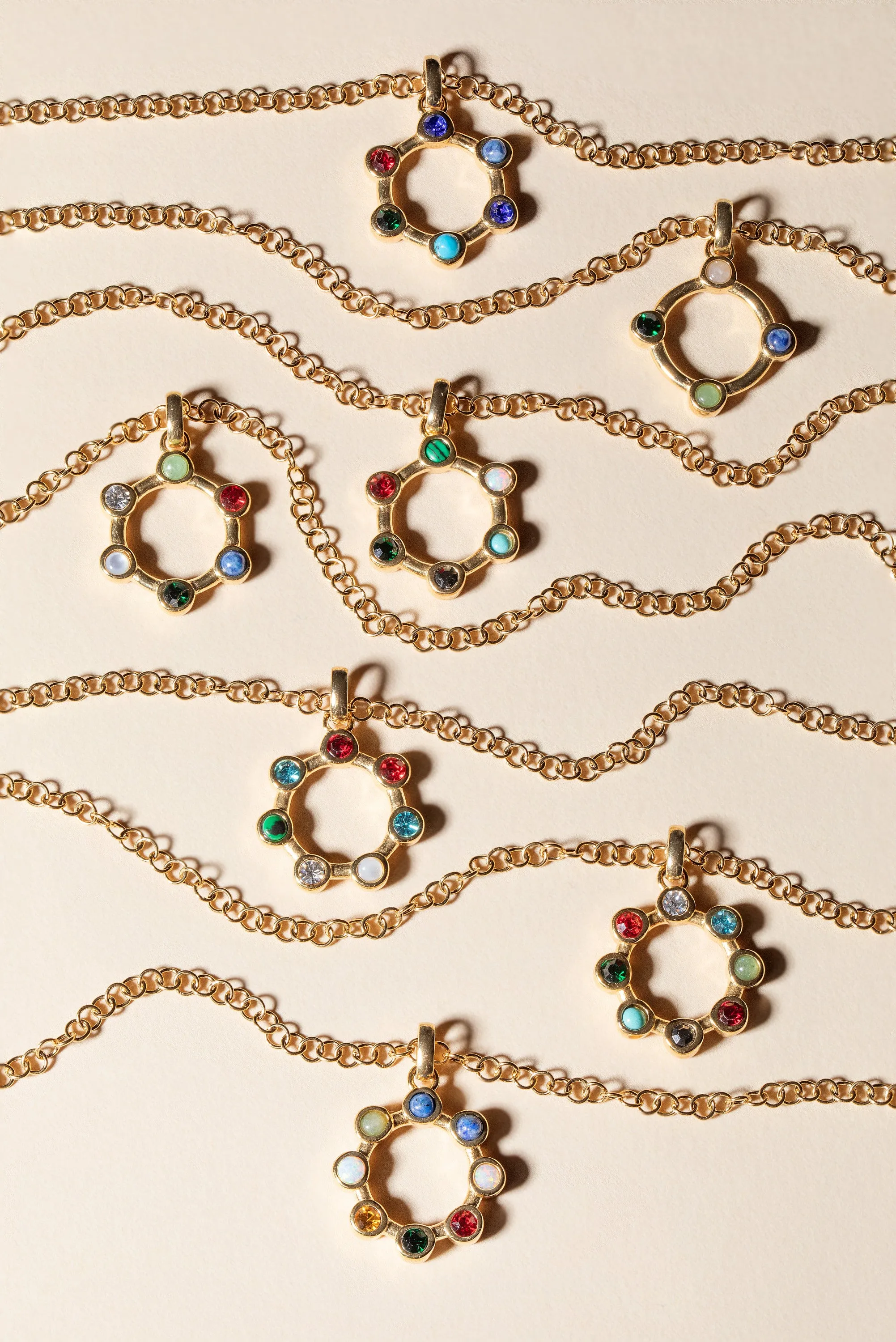 Hidden Message 'Daughter' Crystal Necklace