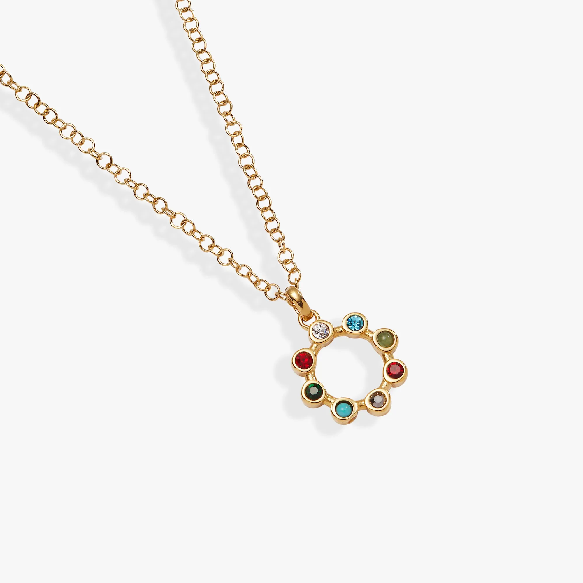 Hidden Message 'Daughter' Crystal Necklace