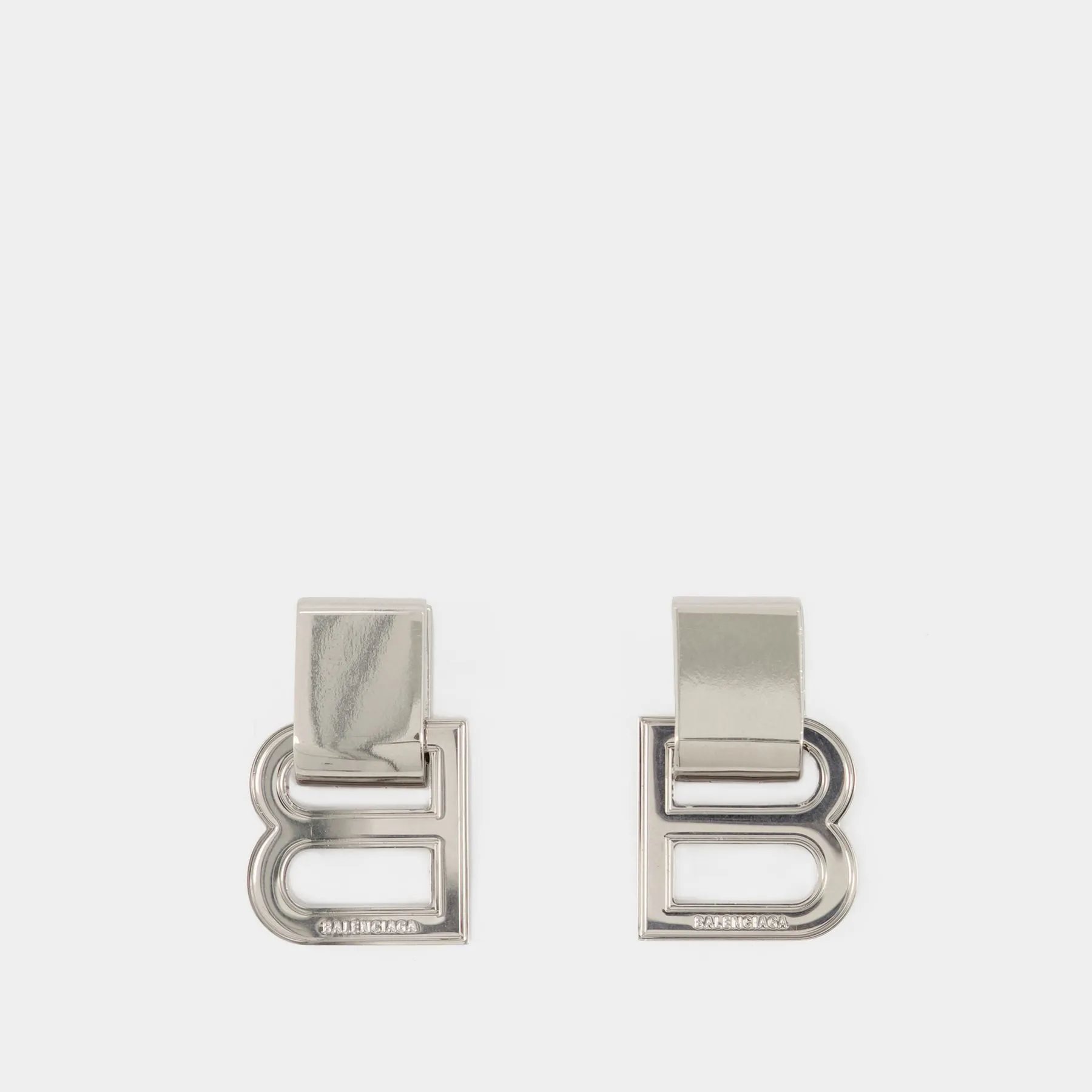 Hourglass P Earring - Balenciaga -  Silver