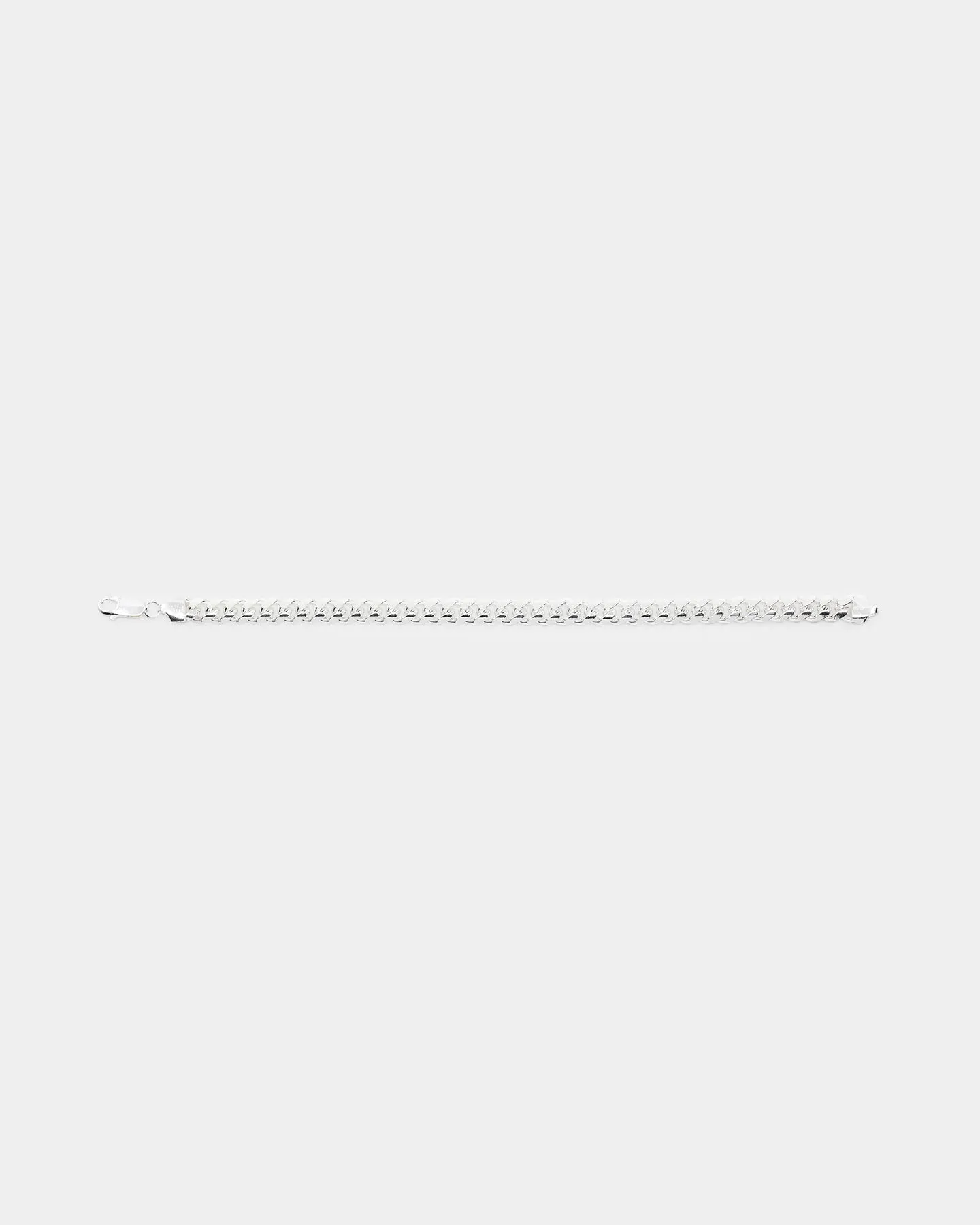 House Of Auric 7mm Cuban Bracelet Sterling Silver