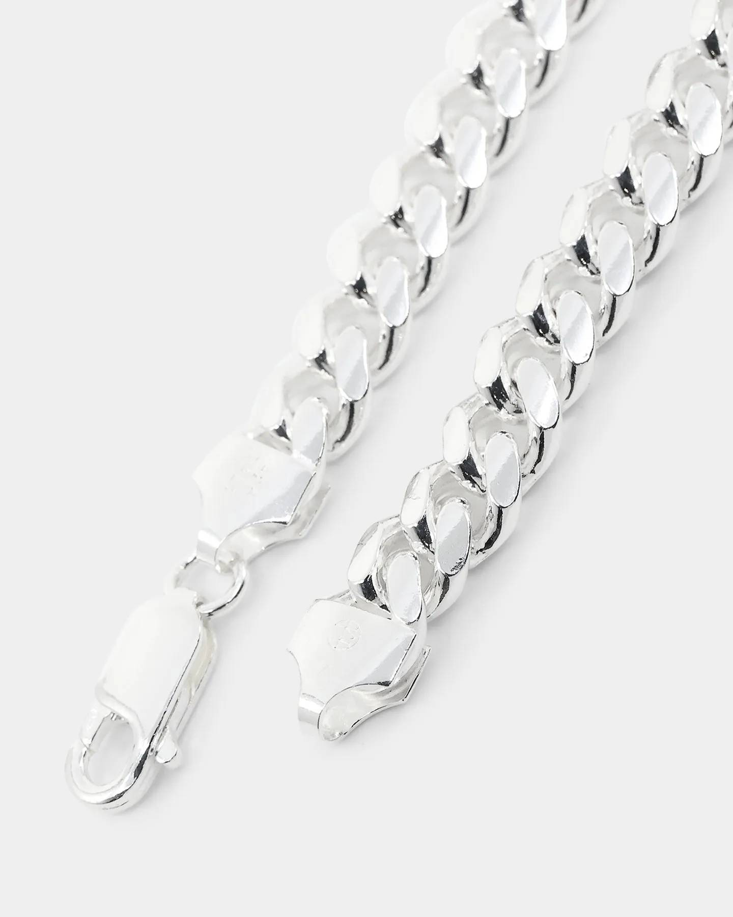 House Of Auric 7mm Cuban Bracelet Sterling Silver