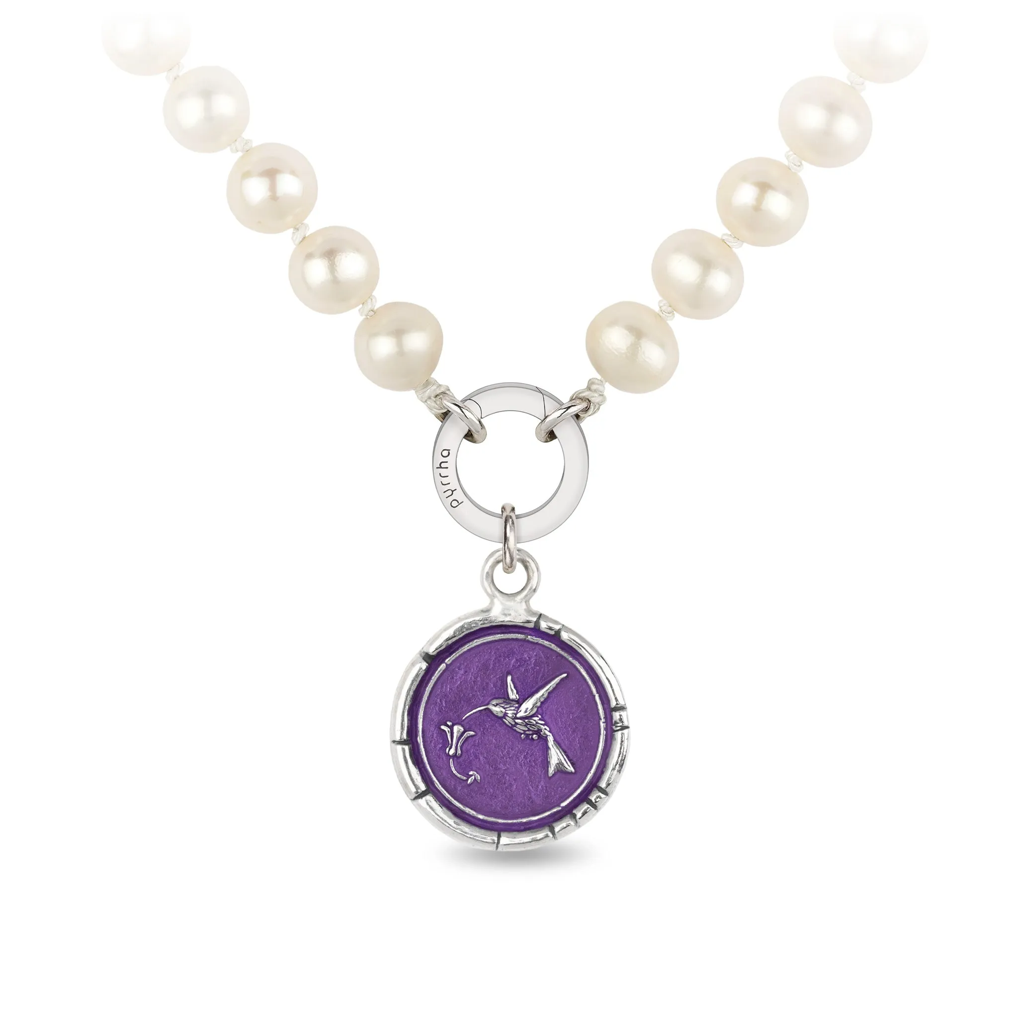 Hummingbird Talisman - Mystic Violet