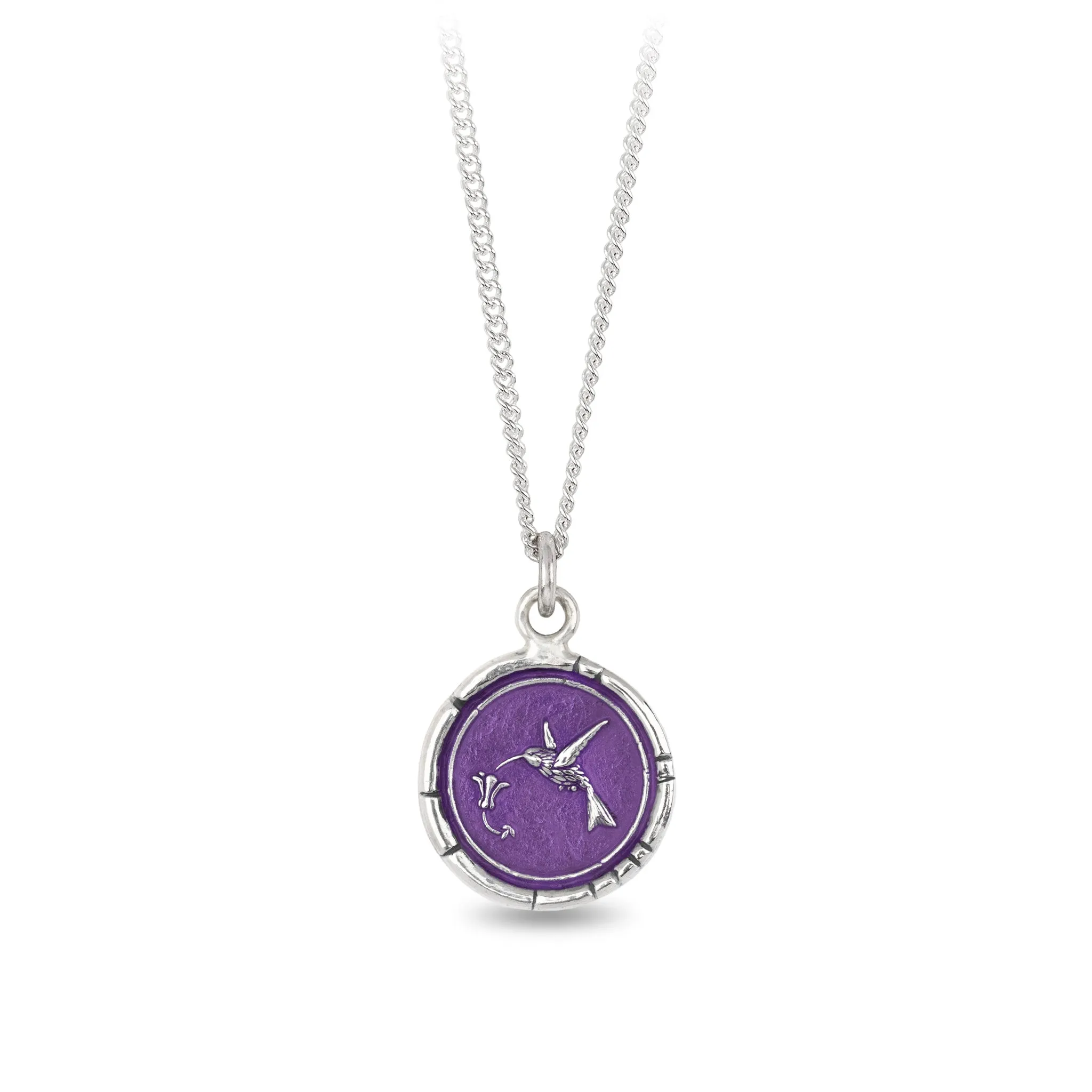 Hummingbird Talisman - Mystic Violet